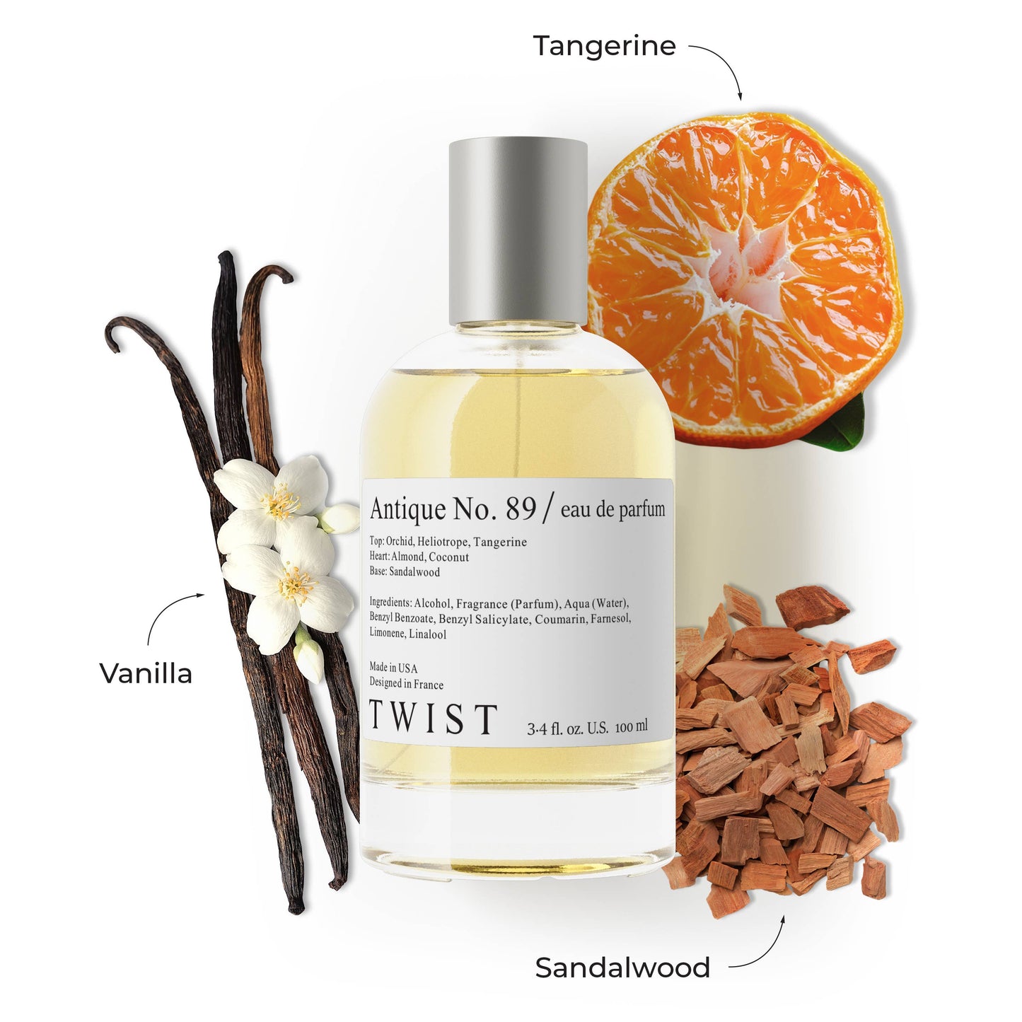 Twist Antique No. 89 Inspired by Lattafa's Yara Pink Perfume