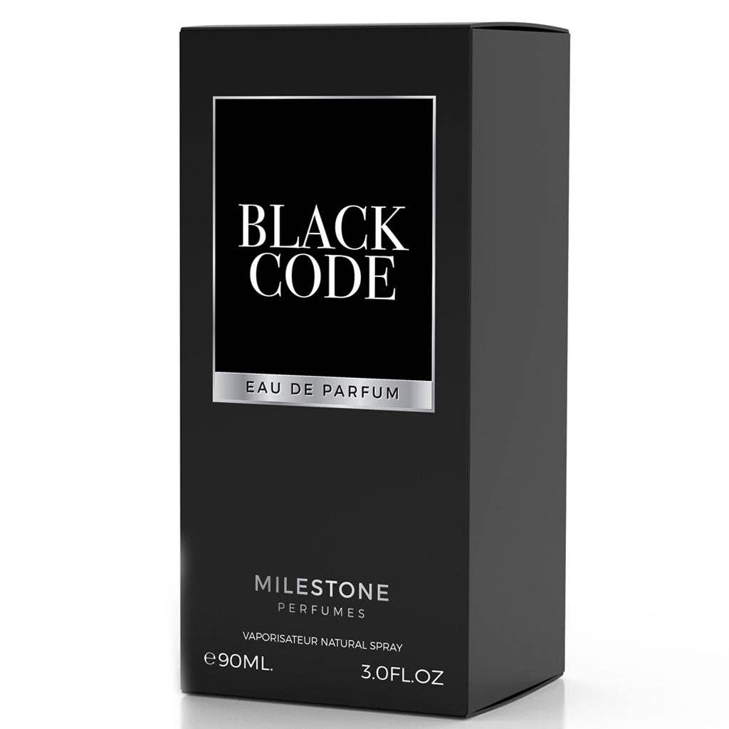 MILESTONE Black Code (Pour Homme)  90ML EDP